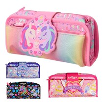 Australia smiggle pen bag Student multi-function document box Cartoon Unicorn mute zipper pen box Pencil case