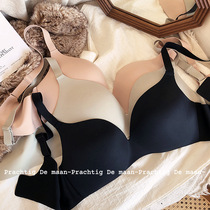 Base BI into the commuting thin style gather the big bust show the small rimless underwear no trace smooth surface no rimless bra