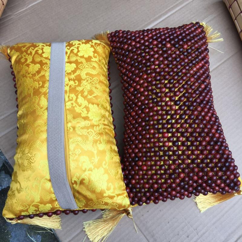 Taihang Cliff Berfobead Pillow Handmade Weave Summer Breathable Clear Aroma Car Interior Items Head Pillows Lean On Pillows