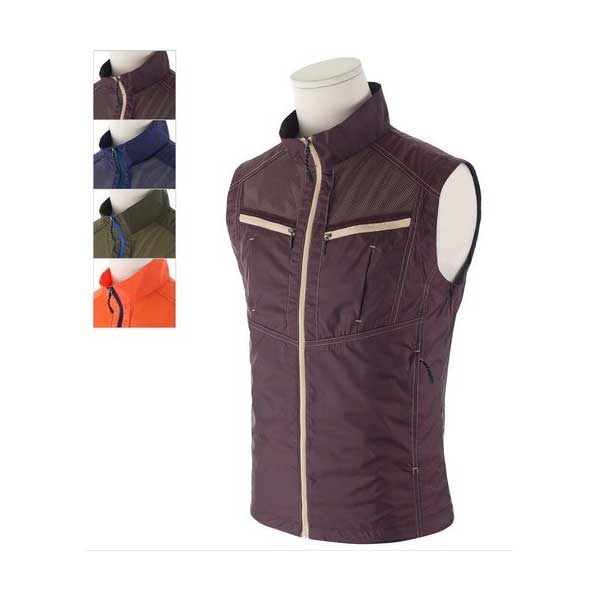 18 mùa hè mới Hàn Quốc mua thoáng khí vest cá thời trang vest thể thao đứng cổ áo thoáng khí vest nam áo khoác the thao nam adidas