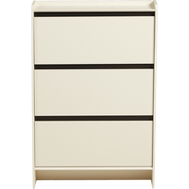 Lins Home Ultra-thin Tipping Shoe Cabinet Home Door New 2024 Hot Style Indoor Multi-layer Lins Wood Industry