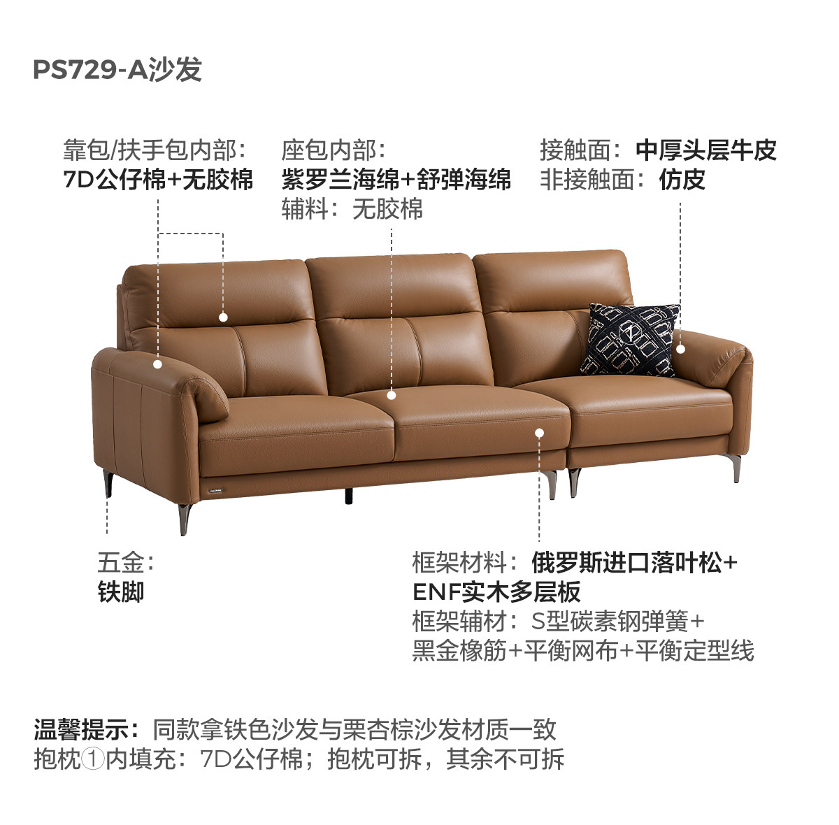 PS729-A-Анализ материалов-Диван-каштановый коричневый.jpg