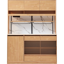 Lins Home Nordic sideboard against the wall integrated home living room storage cabinet floor-standing kitchen cabinet Lins Wood Industry