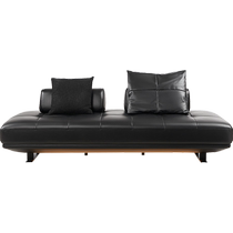 Lins Home Small Apartment Extremely Simple Double Suspended Armless Sofa 2024 New Lounge Area Lins Wood Industry