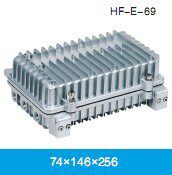 Die-cast aluminum waterproof explosion-proof box amplifier outdoor junction box shielding box E-69 003C 62*146*256mm