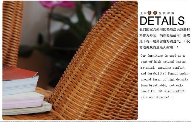 Bàn mây bàn mây bàn cà phê mây tự nhiên bàn ăn di động bảng đồ nội thất thể loại vườn quanh co cấu trúc Quảng Đông mây craft bàn học chống gù cho bé