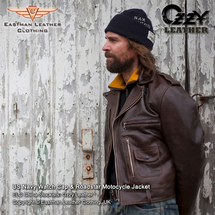 EASTMAN China Agent ★ U.S. Navy WATCH Pure Wool Heating Cap British Made