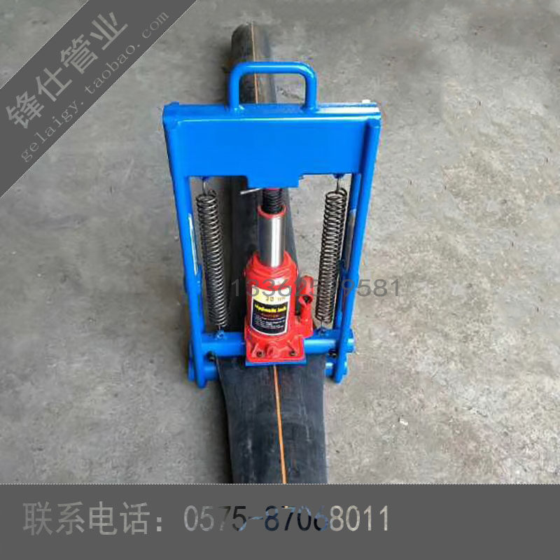 PE pipe repair stop gas clamp stopper Broking clamp PE pipe cut-off machine water stop valve press flat stop valve