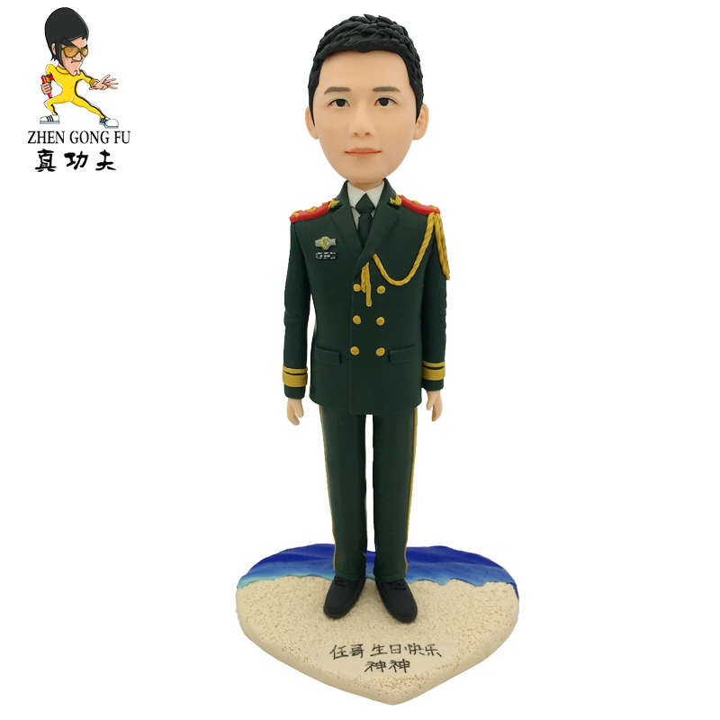 Delivery comrades Veterans Memorabilia Gifts Tailor Made Creative Cartonans Occasional Live-action Photos Knead Wax Fig.