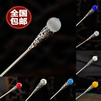 Vintage Hair Accessories Agate Marrow Beef Wax Bone Pearls Classic Hair Hair Girls Step Rocking Tray Tassel Womens Gift