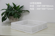 SUPPLY PLASTIC TOFU BOX 16 BEAN PRODUCT BOX INNER DIAMETER 366 * 366 * 72mm (without shipping costs)