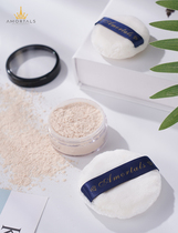 Er Wood silk feather light face honey powder flutter two models of velvet naked muscle powder puff Powder Puff powder puff non-sucking powder super soft