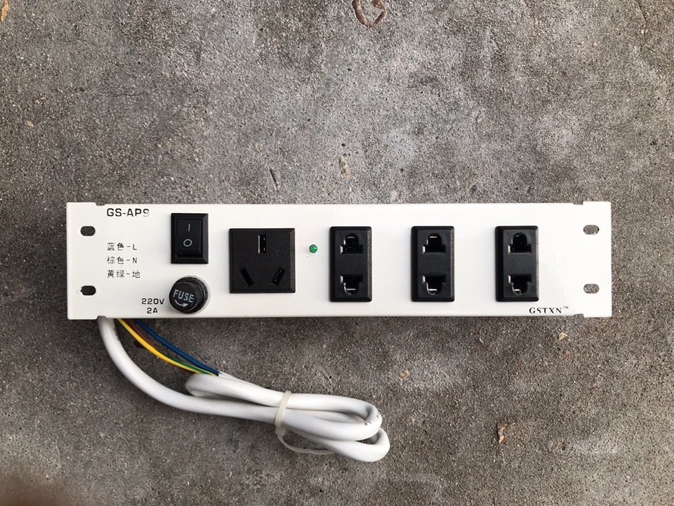 Spike weak box Information wiring box module Multimedia box module strip Household set power outlet module