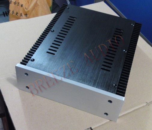 BRZHiFi-All aluminum heat sink main case 2107 Suitable for amplifier and ear amp