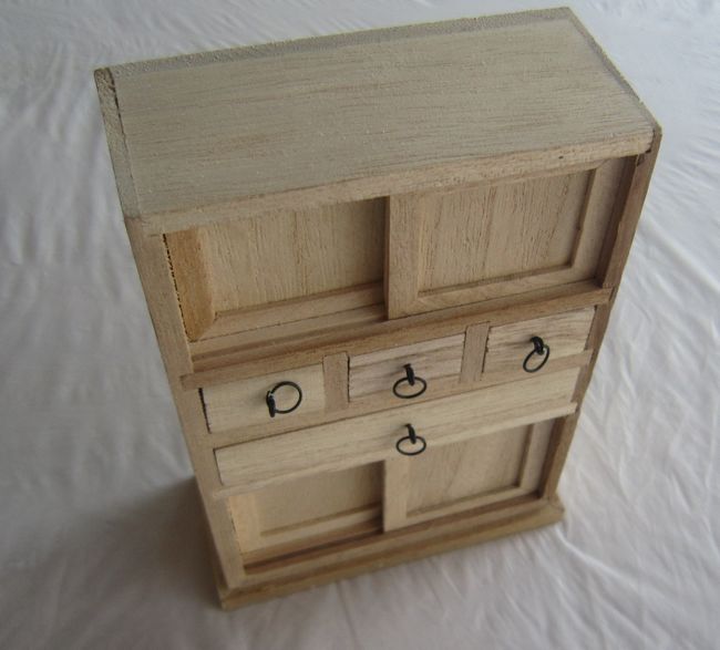 Nghệ thuật dân gian Quảng trường 22 handmade cổ bằng gỗ tủ lớn nhà mới phòng khách trang trí thực phẩm chơi hoài cổ Mô hình nội thất mini đồ trang trí nội thất