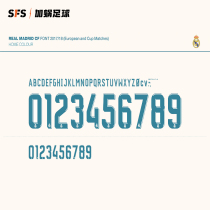 SFS：16-17-18 Real Madrid Home Road Road Champions League Cup Print Series Old mark mark is easy to flaw