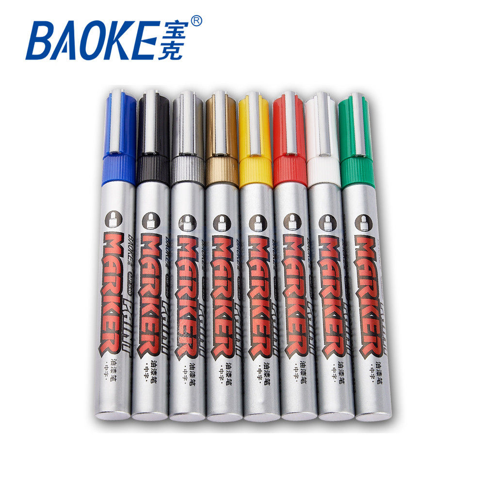 Baoke paint pen MP540 oil-based pen touch-up pen sign-in pen DIY photo album graffiti pen office supplies