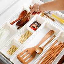 Day Style Drawer Containing box built-in Compartment Finishing Box God Instrumental Desktop Stationery Kitchen Plastic Small Separation Box