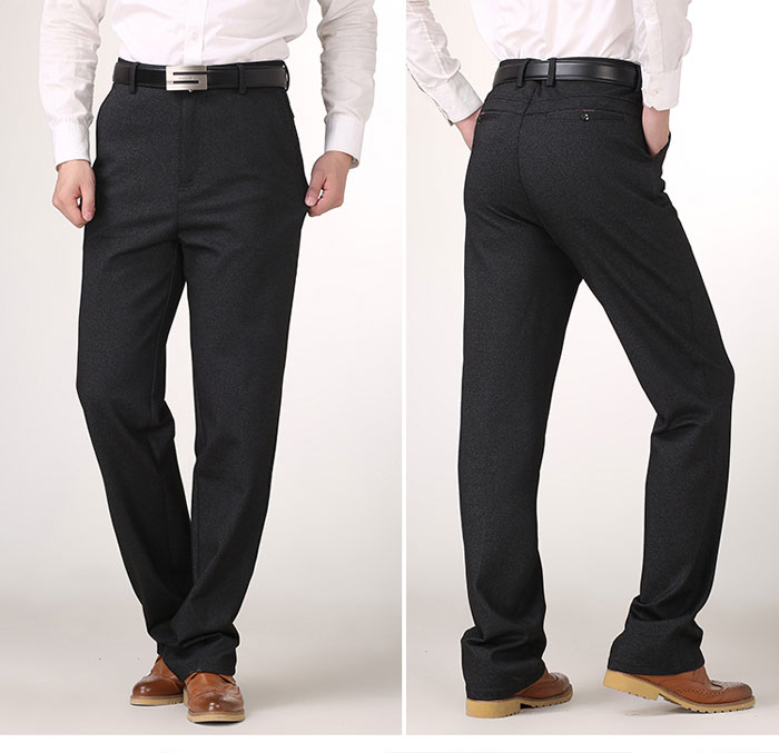 Mùa đông dài quần 120CM quần dài 3 feet 6 quần âu công sở giản dị quần cao trung niên siêu dài quần nam áo suit nam