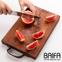 Mango Wood size cutting board solid wood antibacterial anti-mildew kitchen cutting board household rectangular cutting board cutting board knife board
