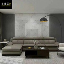 First layer cowhide simple living room corner can be combined leather sofa rich brand furniture No. 3 ten years Quality Assurance