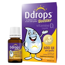 Pat 2-60 Canadian direct mail Ddrops children vitamin D3 1 drop per day 600IU 180 drops