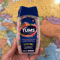 Canada delivery TUMS chewing calcium tablets relieve heartburn during pregnancy stomach acid fruit berries 100 tablets