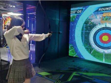 Indoor virtual archery simulation archery intelligent digital archery sports room project