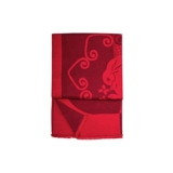 Шелковый красный зимний шарф для влюбленных, японский оберег на день рождения, подарок на день рождения