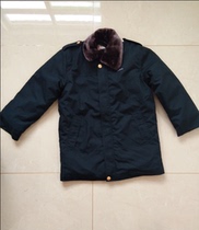 Railway detachable mens cotton coat Labor protection overalls Military coat