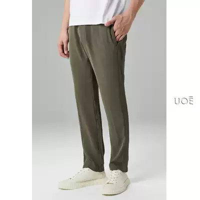 UOE new products are all hot, I am only cool, elegant, stretch, breathable skin-friendly men's thin casual pants