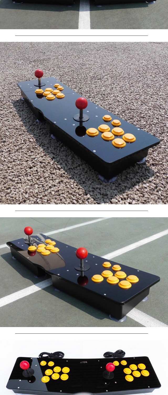 Đôi rocker đôi rocker lớn tám chiều rocker đầy đủ rocker nắm tay King rocker arcade phím điều khiển trò chơi rocker tay cầm chơi game liên quân