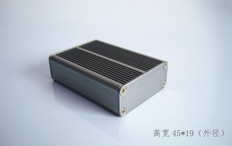 Aluminium alloy housing meter housing aluminium extrusion material housing action power supply shell aluminium case aluminium case 45 * 18 5