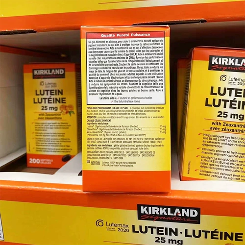 27 апреля канадская капсула лютеина Canadian Webber Veori Eye Eye Eye Lungeon Capsule 25mg175