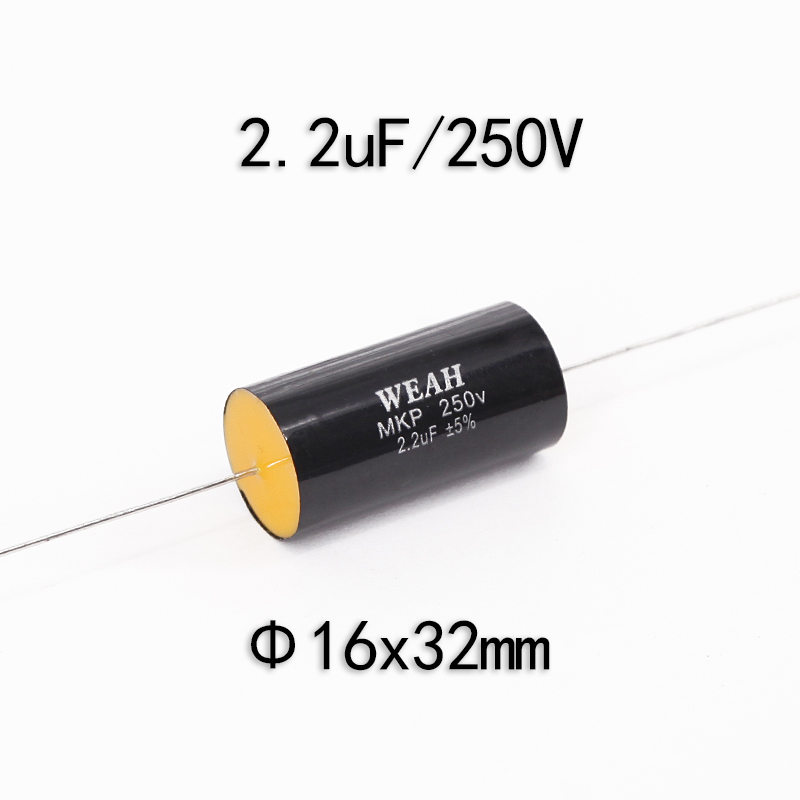 Production frequency divider special capacitor Promise axial audio speaker tweeter capacitor 2 2UF250V