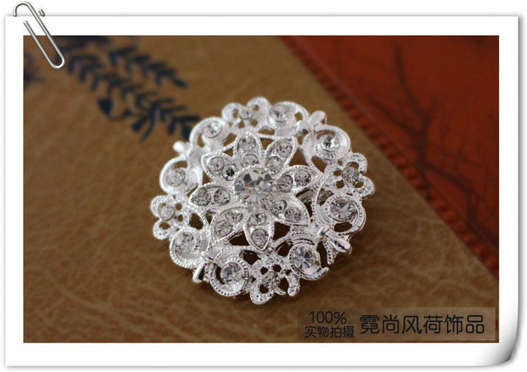 Broche femme en Zircon diamant - Ref 1177517 Image 16