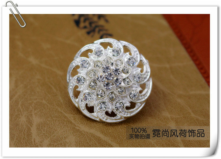 Broche femme en Zircon diamant - Ref 1177517 Image 19