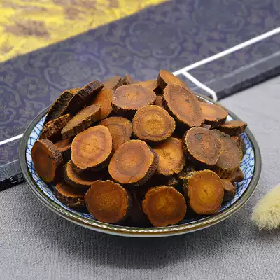 Licorice tablets Chinese herbal medicine Tea Honey moxibustion licorice soup Hay can add Scrophulariaceae 500g