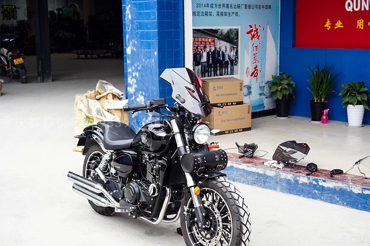 Benda nguyên bản Chi BD400 / boX400 kính chắn gió trước xe máy vách ngăn gió sửa đổi kính chắn gió BD250