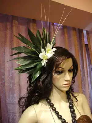 Hawaiian Hula Performance Accessories Props Tahiti Hair Accessories floral headdress Hair Accessories
