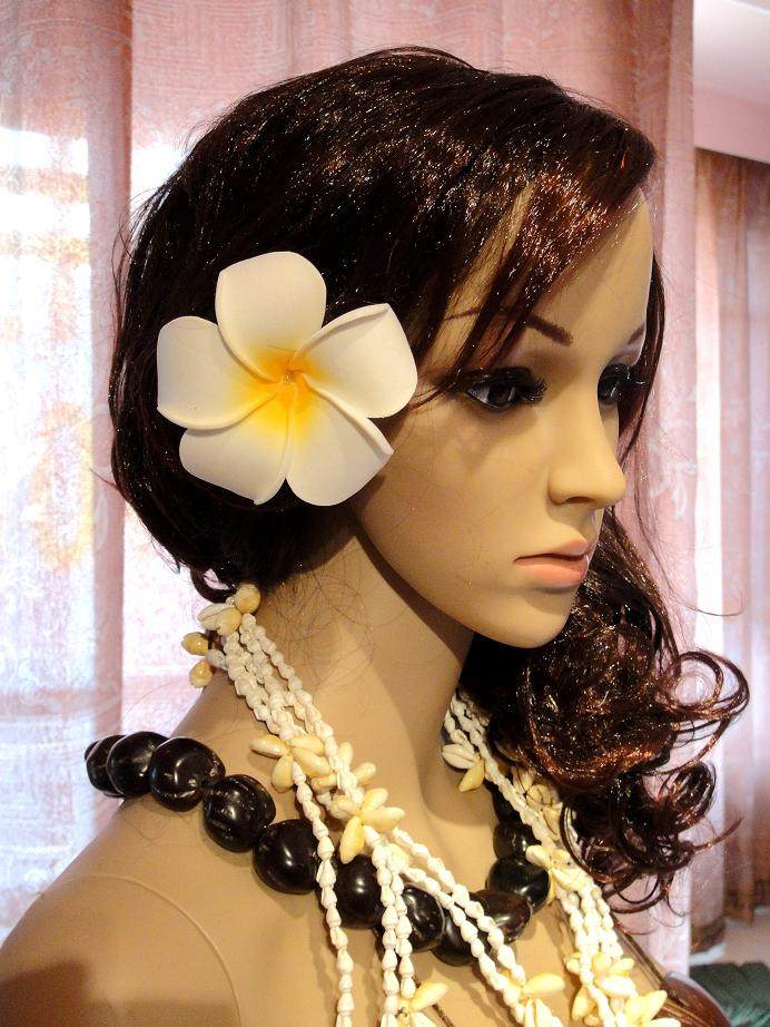 Hawaiian Hula Beach Seaside Headdress Head Flower Frangipani Hair Accessories Hula Accessories accessories