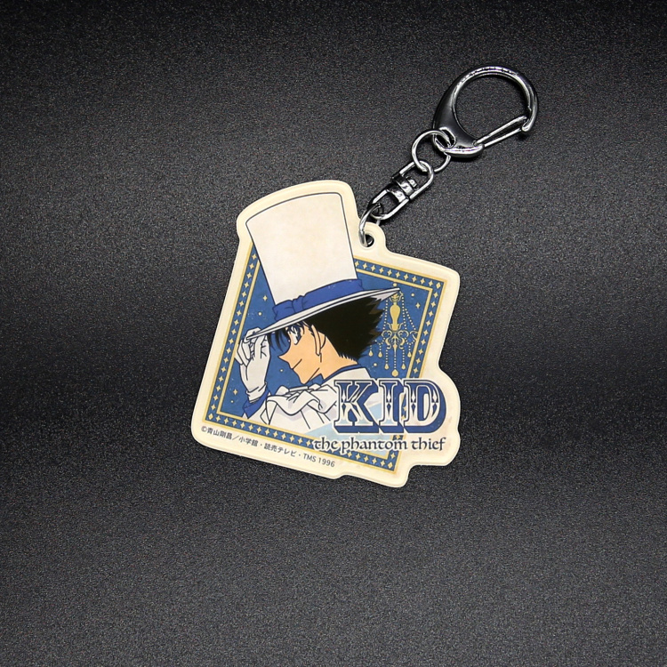 Art poster series Detective Ko Nam-an Room Grey Original Mourning Kidd Show A Bifacial Acrylic Key Buckle Pendant