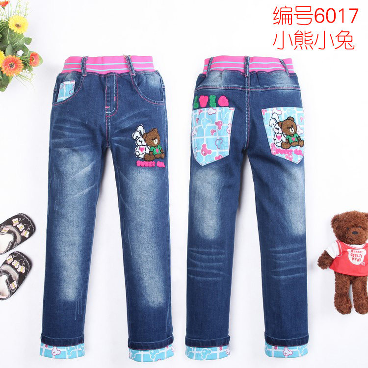 Pantalon fille en toile - Ref 2061297 Image 18