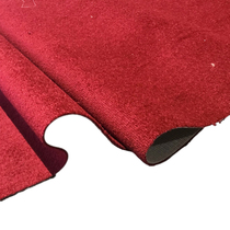 Shanghai Dark Red Elbow Yarn Carpet Shanghai Spot 4 m Wide Full Bunk Room Corridor Living Room Carpet 6-8mm Thickness