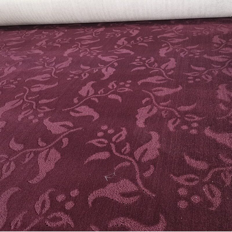 Warehouse Spot Jacquard Printed Carpet Warehousing Durable Thickened Jacquard Flame Retardant High And Low Loop Suede Jacquard Engineering Full Lay