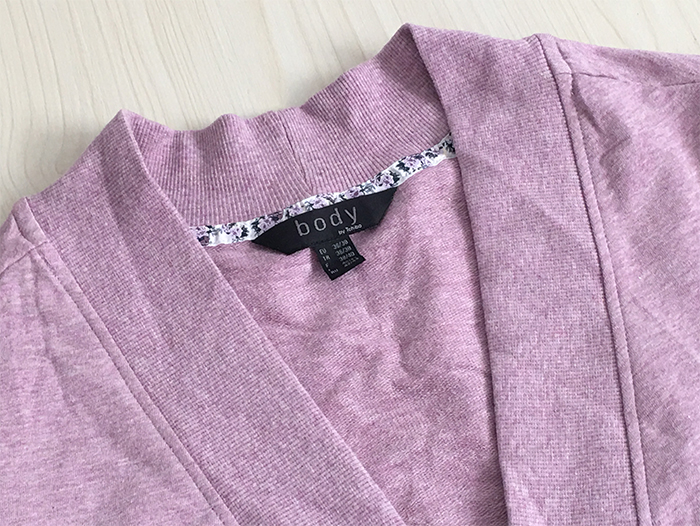 Bà mùa xuân và mùa thu đơn giản Áo choàng tắm ngắn đơn giản Terry Cotton Áo ngủ Phiên bản lỏng lẻo Dịch vụ tại nhà Áo choàng áo choàng đôi