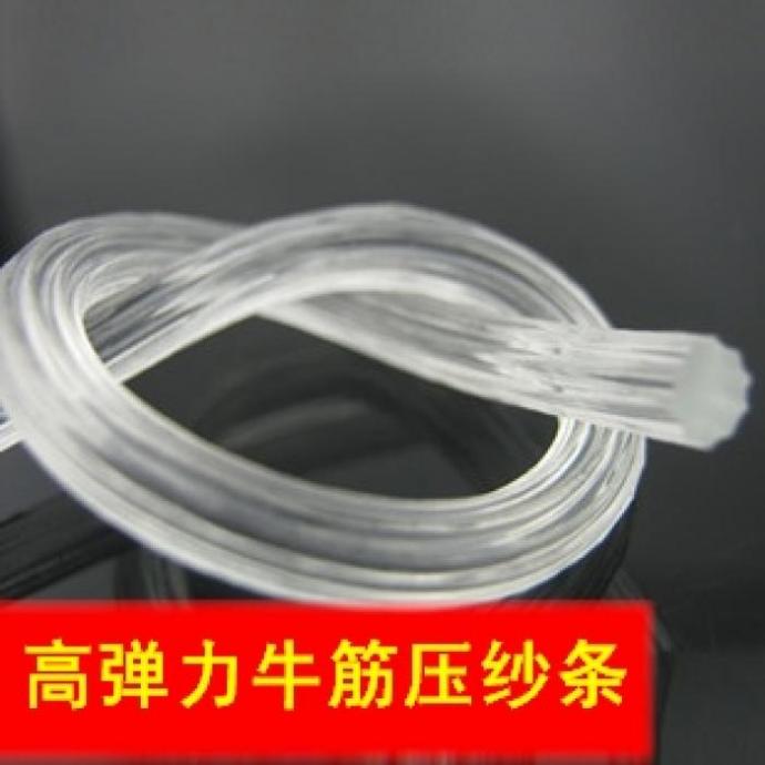 High-grade screen window pressure strip Beef tendon glass inlay Plastic steel aluminum alloy rubber strip Sealing strip Door and window screen door pimp