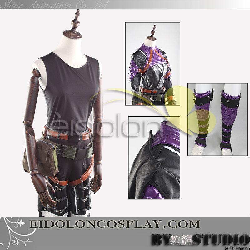 恶灵C服定制太绝了！Apex英雄cos圈炸裂级还原，看完我直接跪了..._Cosplay女装_淘宝游戏网