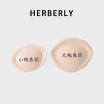 Swimsuit A to C Small Breast Artifact Waterproof Thickened Silicone Breast Pad Small Breast Gathering Breast Enlargement Swimsuit Insert Invisible Breast Pad