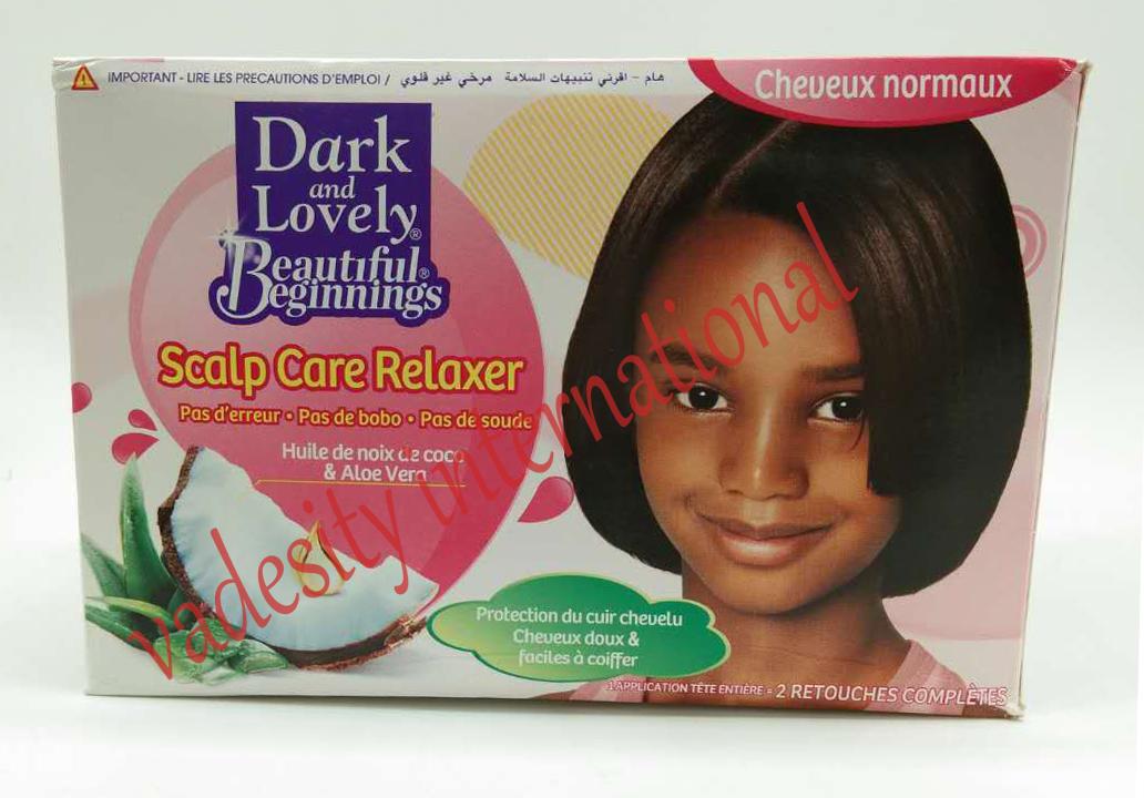 Dark And Lovely Beautiful Beginnings Hair Relaxer In Slimming